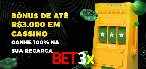 bet3x melhor bônus de depósito